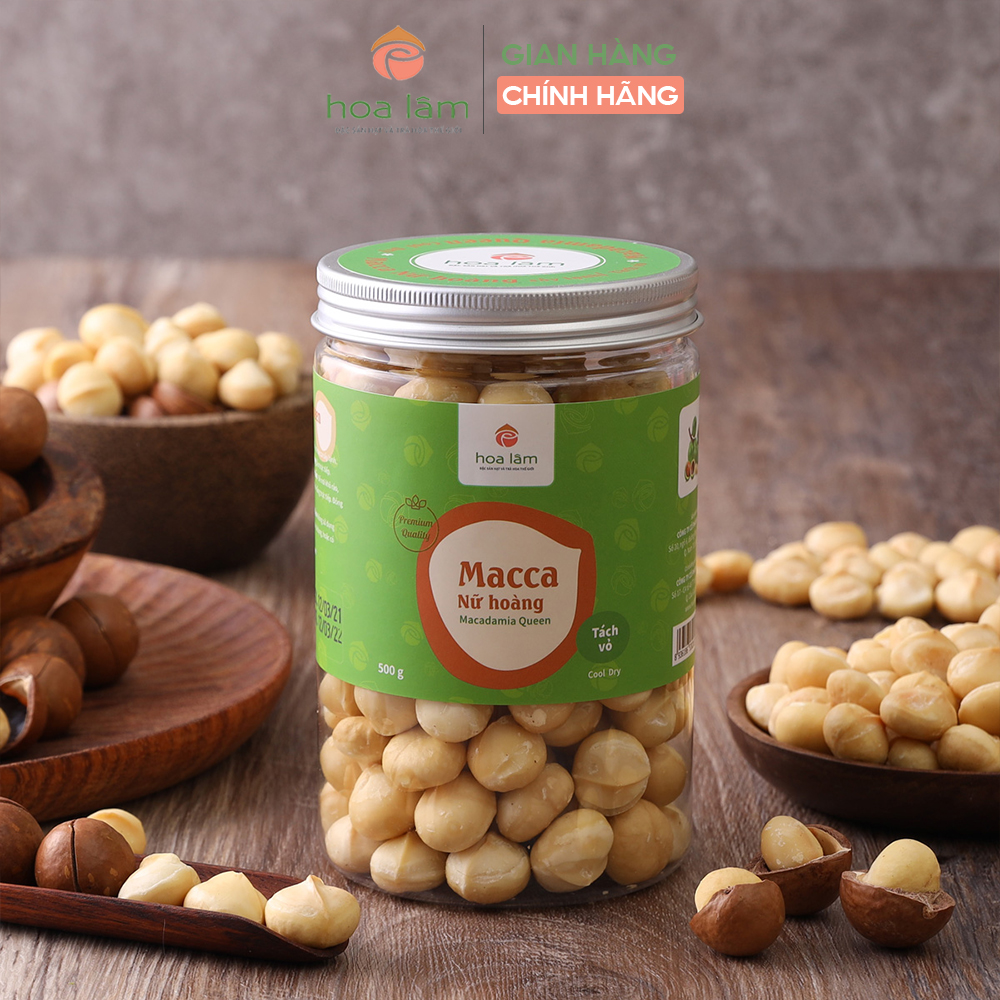 Nhân Hạt Macca Nữ Hoàng 500gram